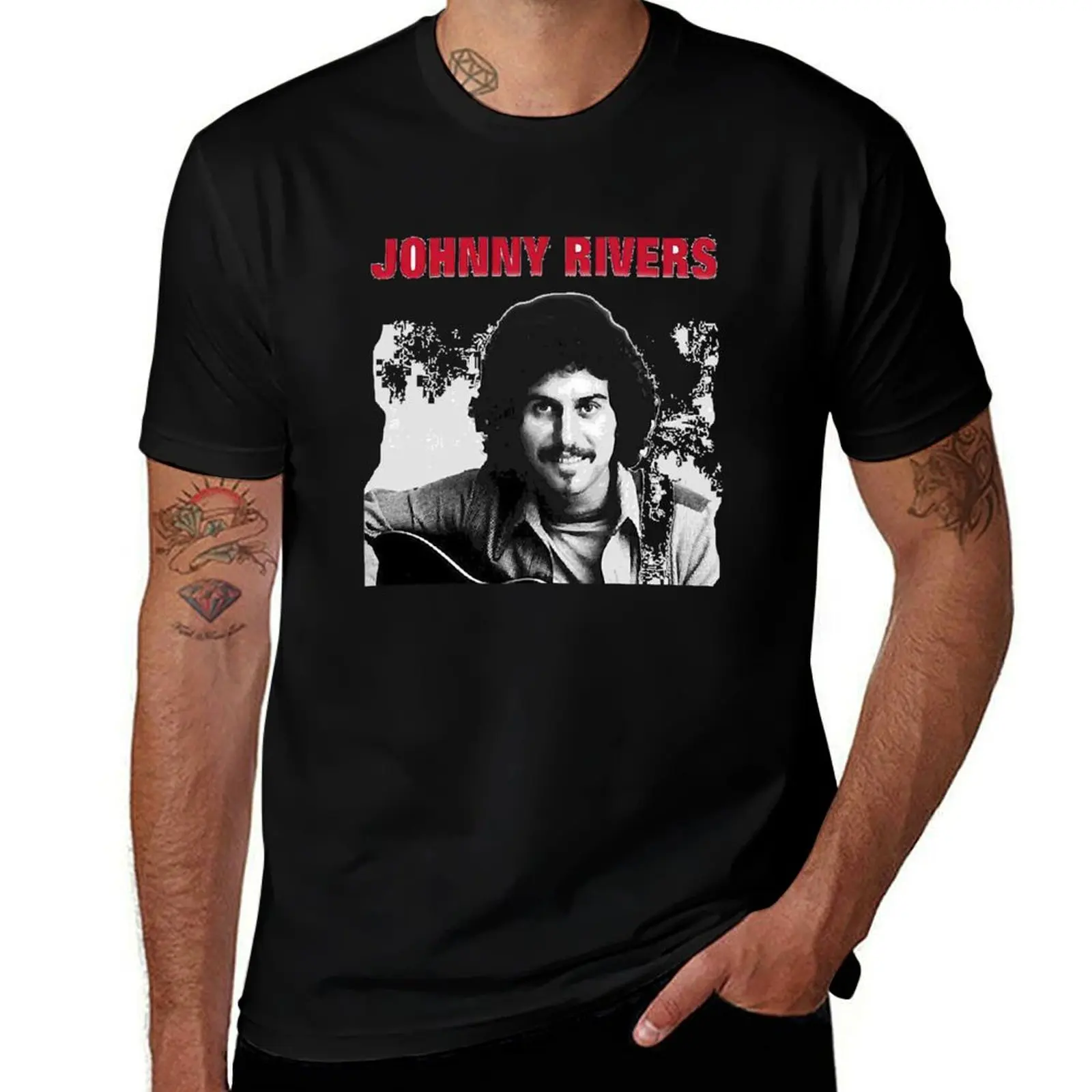 Johnny Rivers For Men & Women T-Shirt printed t shirts for man T-Shirt