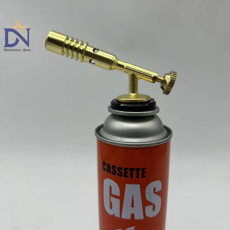 High Temperature Brass Copper Gas Torch Brazing Solder Propane Welding Plumbing Portable Welding Torch Gas Burner Flame Gun