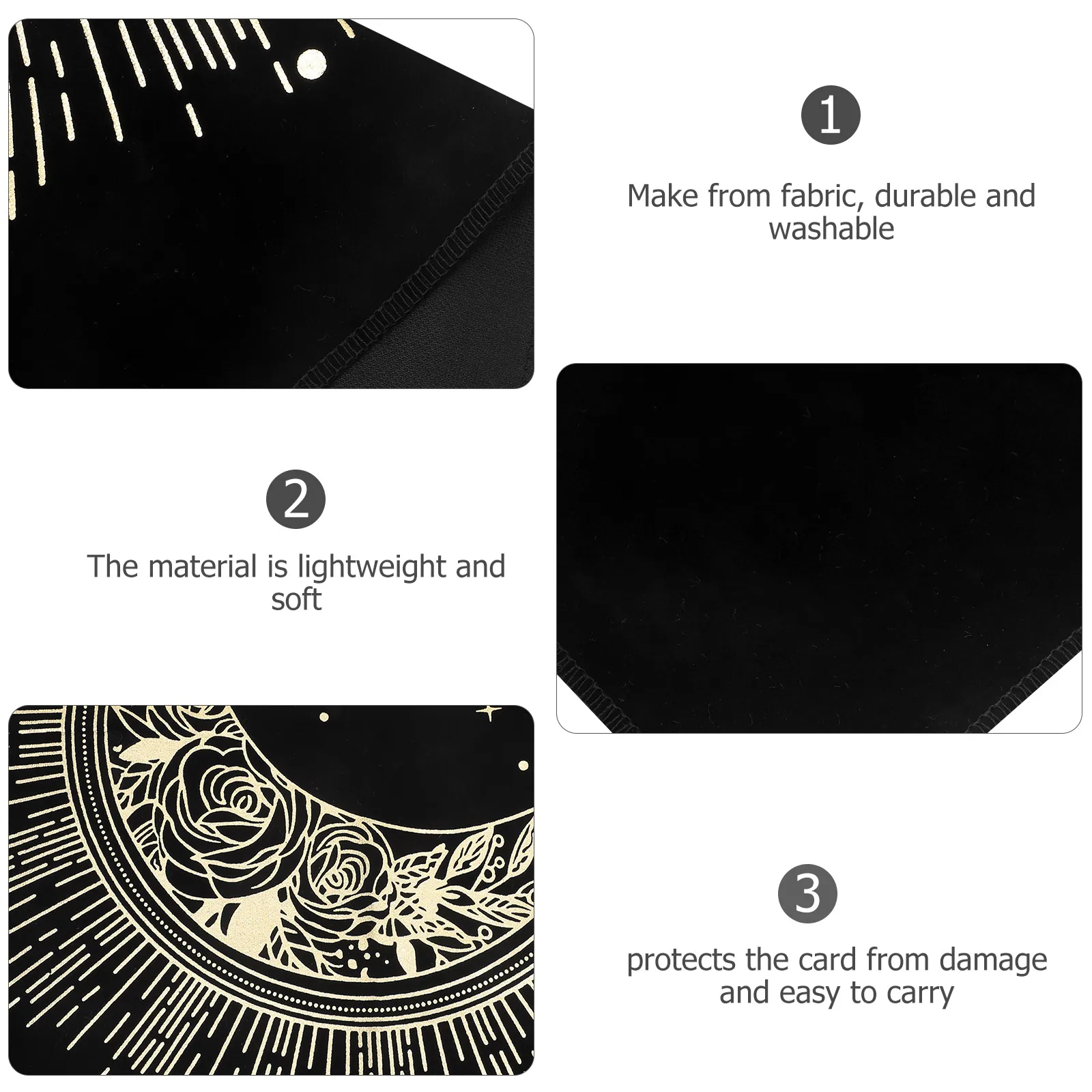 

witch supplies tarot tablecloth tarot divination tablecloth prop tarot game desktop cloth tarot cards desktop cloth