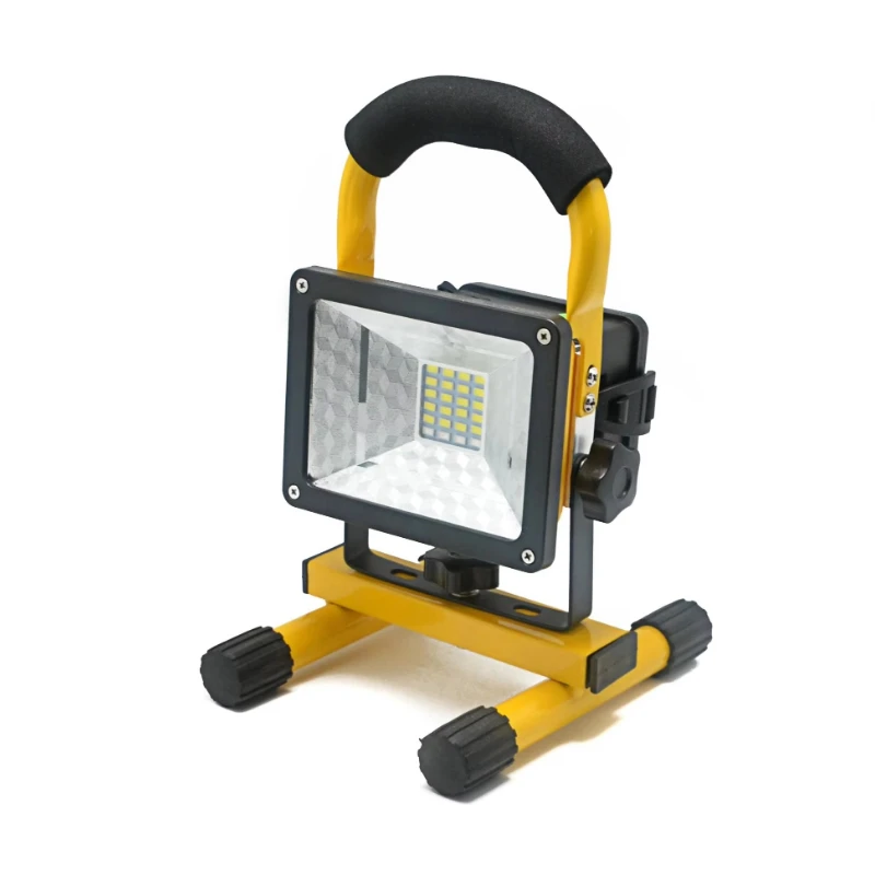60W Light Emitting Diode Portable Rechargeable Floodlight Waterproof Spotlight Battery Powered Searchlight Outdoor