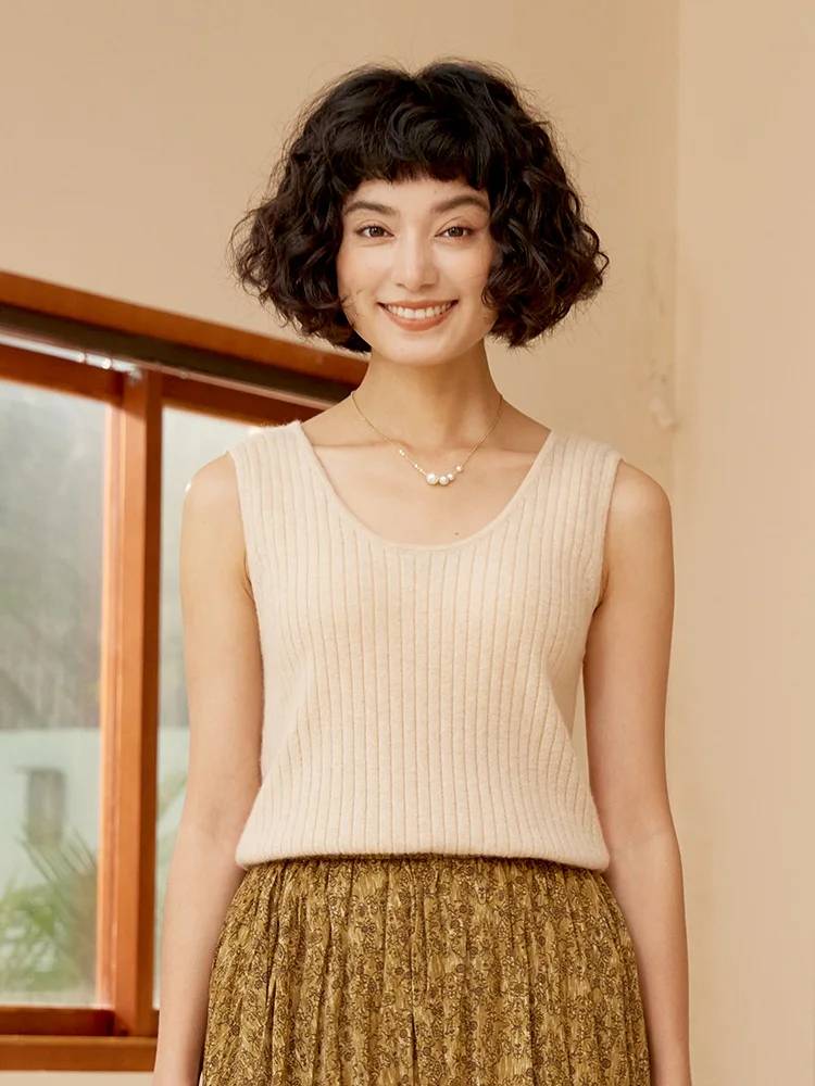 

Женский базовый свитер, жилет, осень-зима, 100% кашемир, трикотаж, вертикальные полоски, утягивающий классический однотонный пуловер, одежда