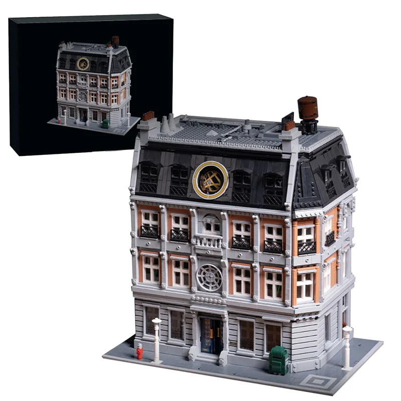 6564PCS MOC Sanctorum Sanctum Showdown Building Blocks Movie Haunted House Architecture Model Brick Chrismas Toys Kid Adult Gift