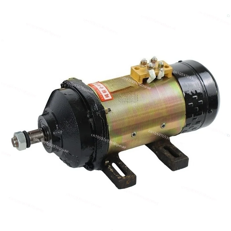 Construction Site Electric Tricycle Brushed Motor 48v1000W60v1300w Freight Battery Car DC Series Excitation Motor