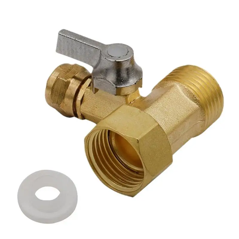 

Water Purifier Valves Metal Way Shut Off Valve Water Purifier Shut Off Ball Valve Water Supply Lines Shut Off Ball Valves With 9