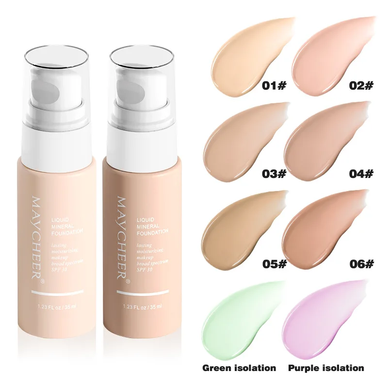 Flower Knows Liquid Foundation Skuteczny korektor Wodoodporny, odporny na pot Makijaż Profesjonalne kosmetyki