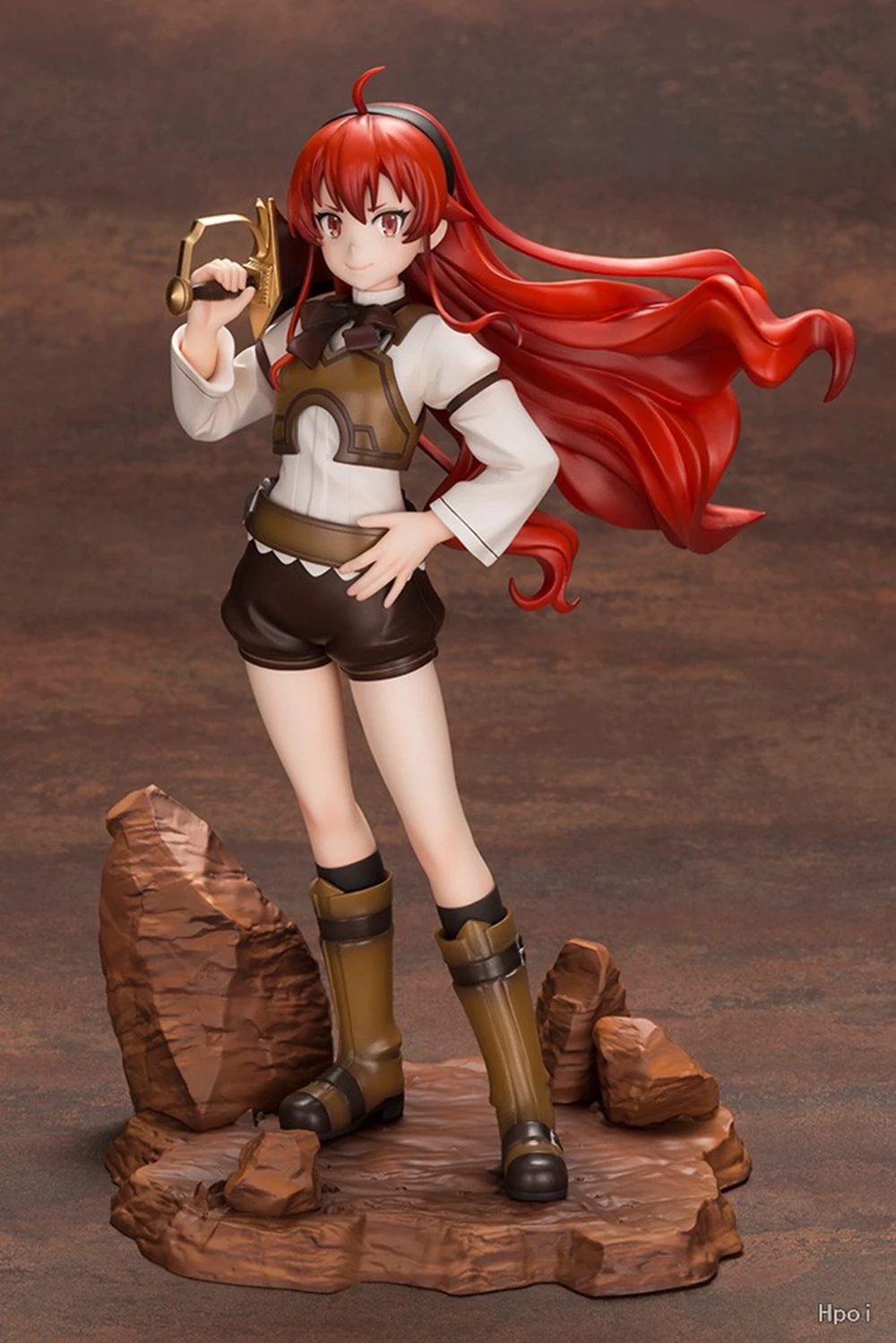 22CM Anime Mushoku Tensei Isekai Ittara Honki Dasu Eris Boreas Greyrat Figure 1/8 Model Toy Gift Action Figure Doll PVC