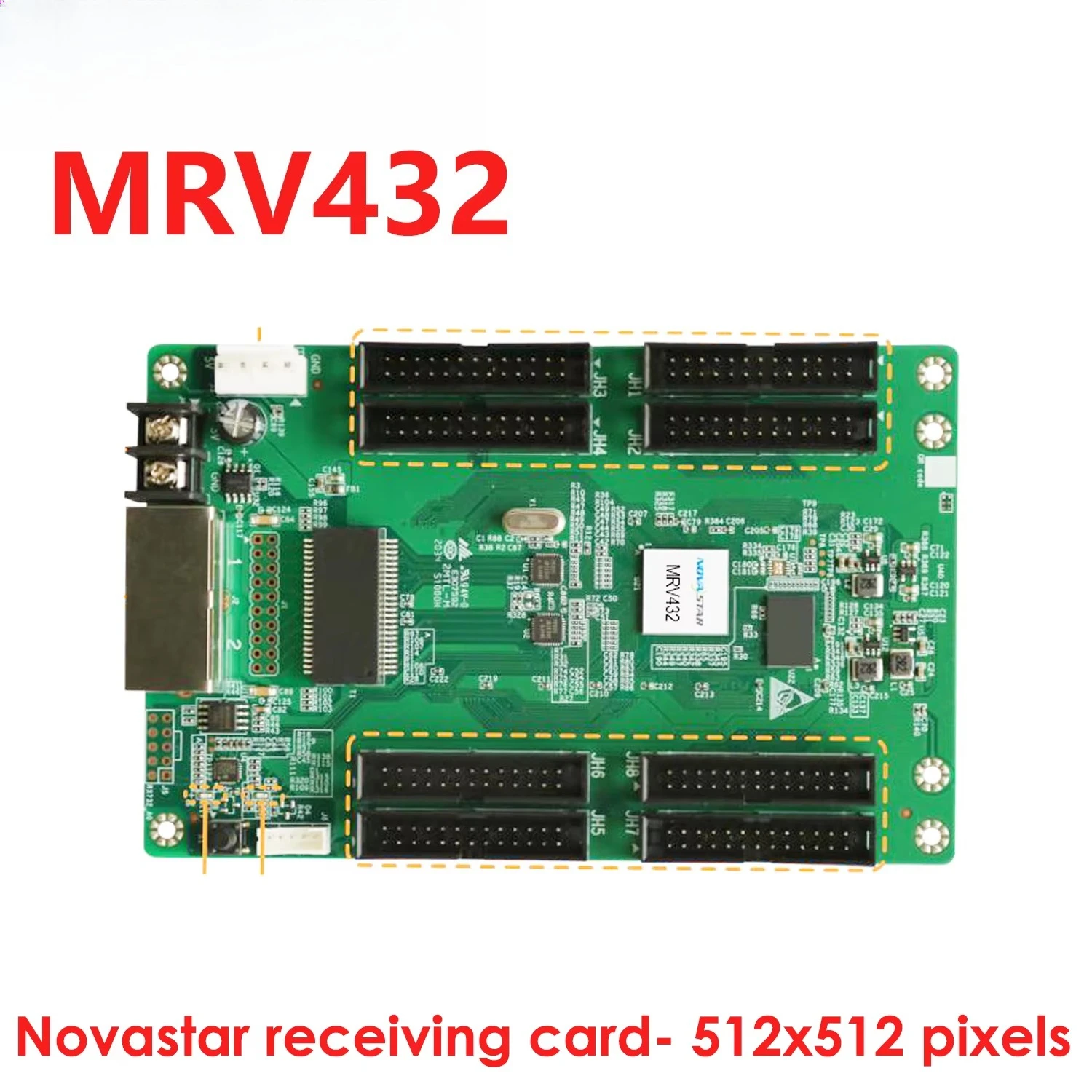512x512 Pixels Led Display Receiving Card Novastar Receiving Card MRV432 for Hub320  26pin Led Module P1.25 P1.53 P1.667 P1.86