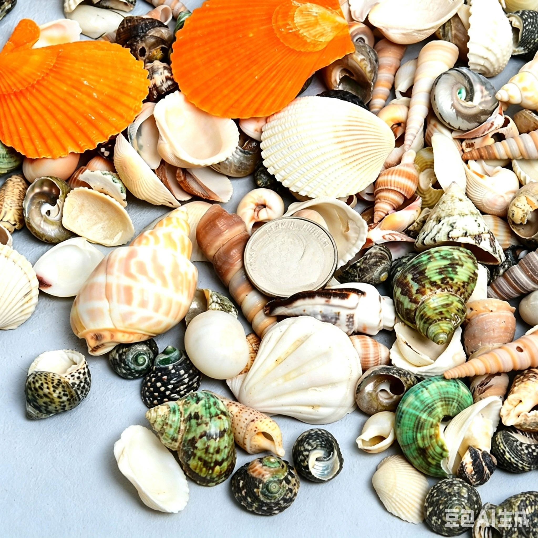 5/3/2bags Mixed Natural Sea Shells Conch for Resin Art Making DIY Craft Supplies Beach Home Wedding Decoration Aquarium Decor