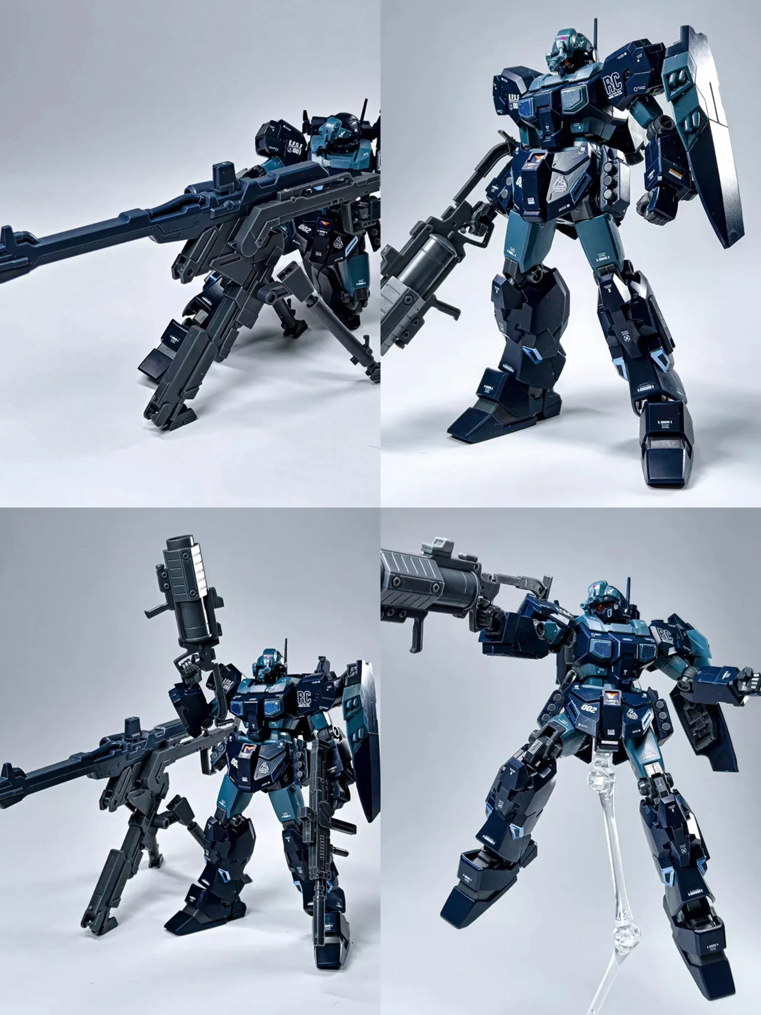 Blast Model Gjesta RGM96Xs BC Class J4 Assembly Robot Model Special Effect Parts Anime Toy Collectible Adult High Detail