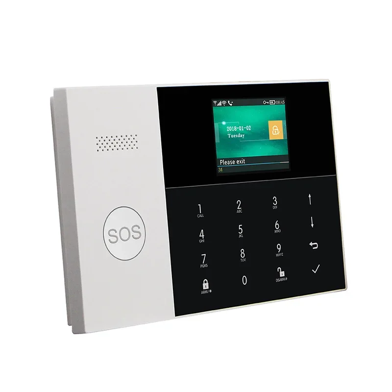 

Real time monitoring and tracking smart home security system burglar alarm system