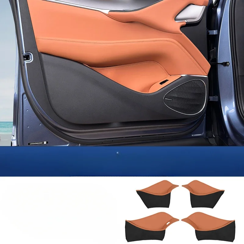 Door Panel Storage Bag Door Slot Pad Anti-skid Noise Reduction Pad For BYD Sealion 7 Door Slot Storage Modification Accessories