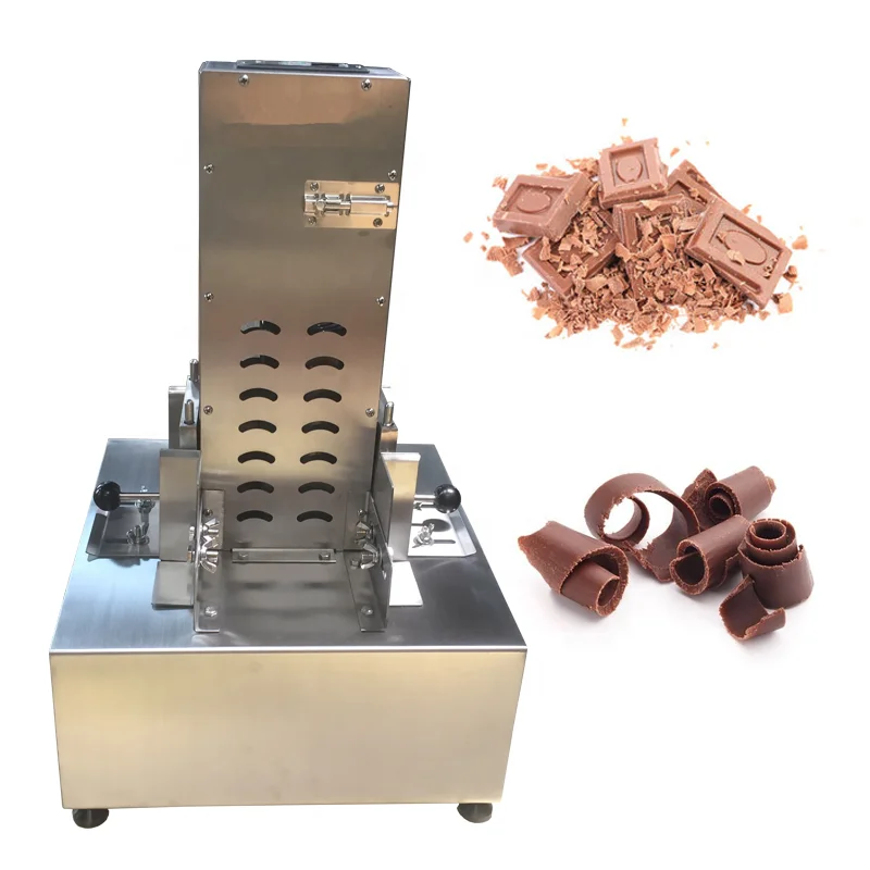 Chocolate Shaver Bar Cutting Chips Making Machine