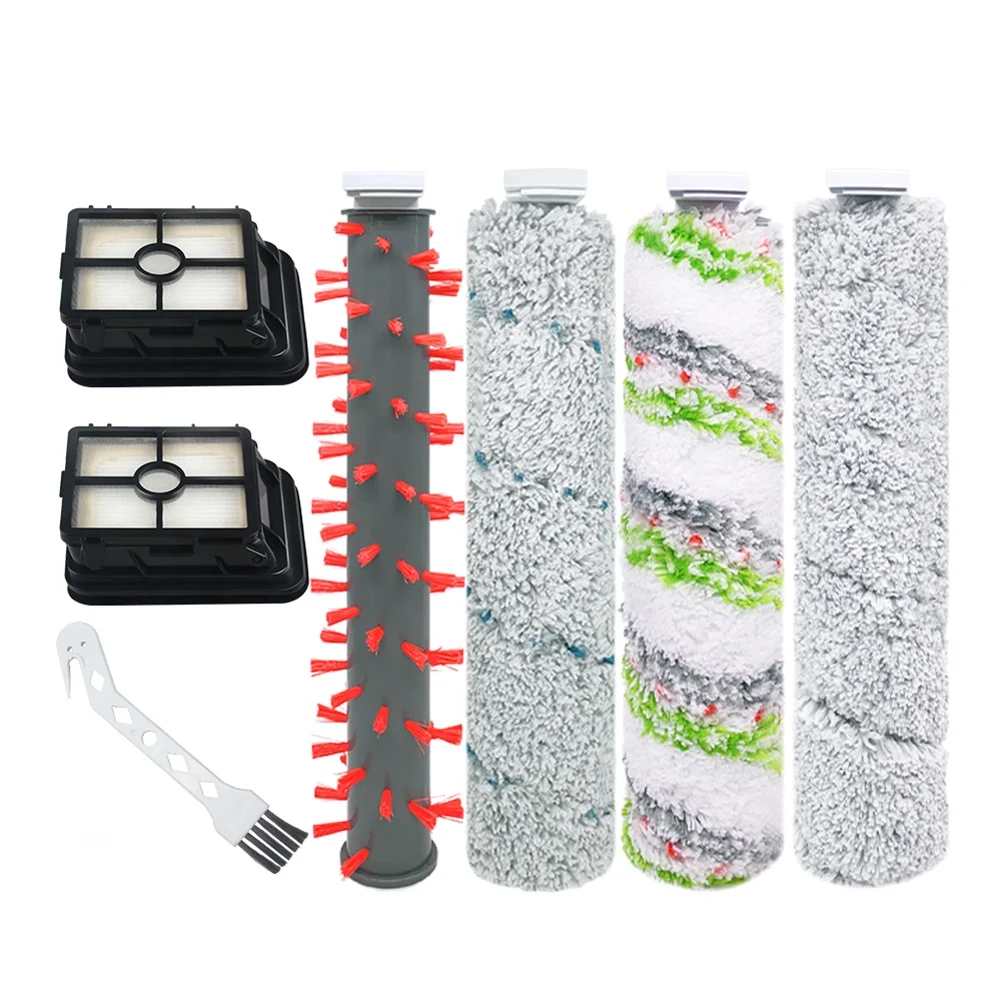 Roller Brush Filter Replacement Accessories for Crosswave Cordless Max Series 2554 2590 2593 2596 Vacuum Cleaner