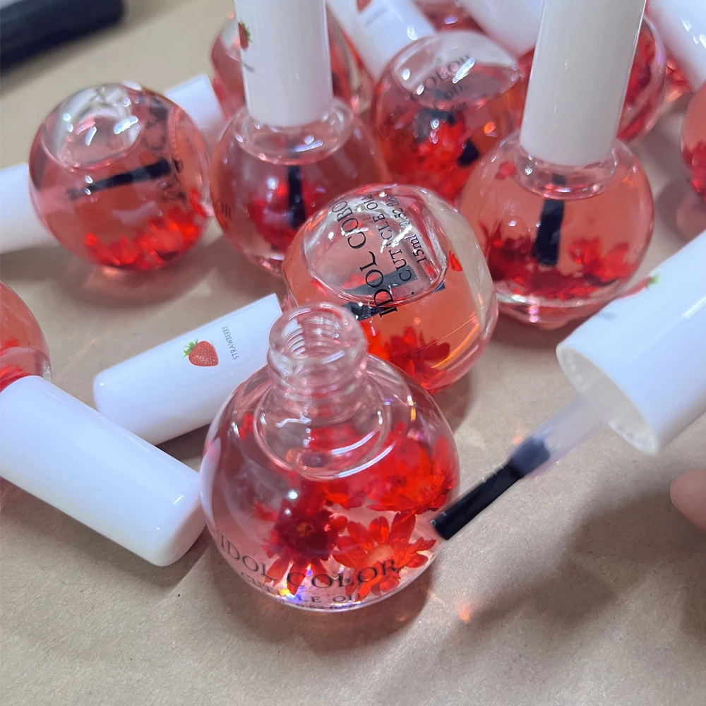 IDadvocate COLOR-Verhéritage à ongles à l'huile de couleur rouge pour nourrir la peau, détruire AndrHarvey, réparer les cuticules