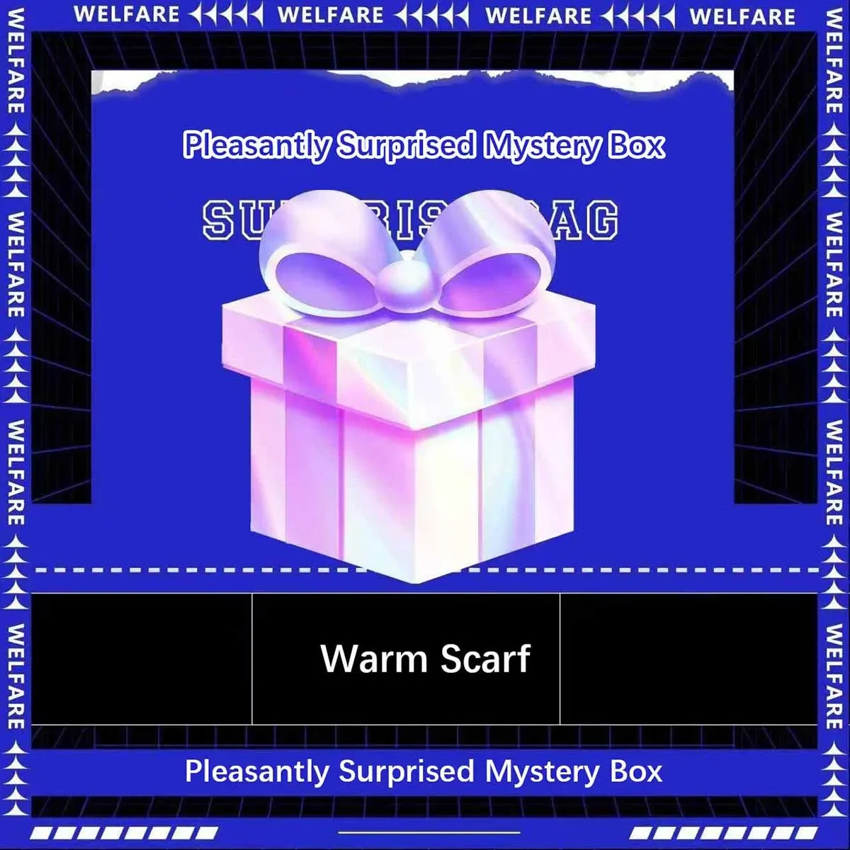 الأوشحة الإناث مفاجأة صندوق الغموض 70x70 سنتيمتر 90x90 سنتيمتر وشاح دافئ شال عشوائي Bufandas التفاف صندوق أعمى الحجاب للمرأة #3