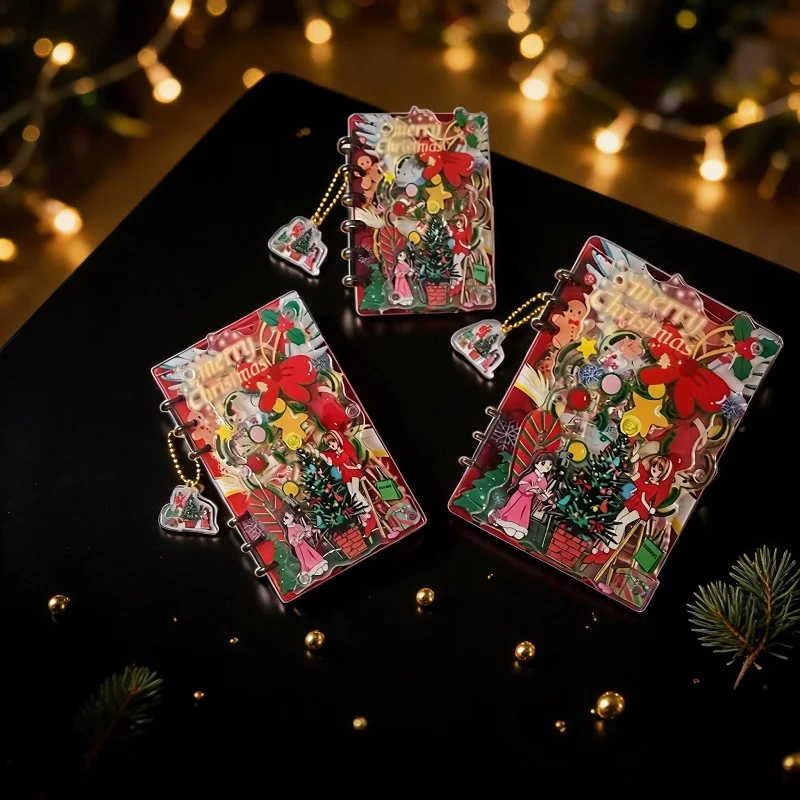 Christmas Eve,Cardcaptor Sakura, Acrylic, Shake Notebook, Fashion,Creative Notebook,Collectibles,Everyday Use and Birthday Gifts
