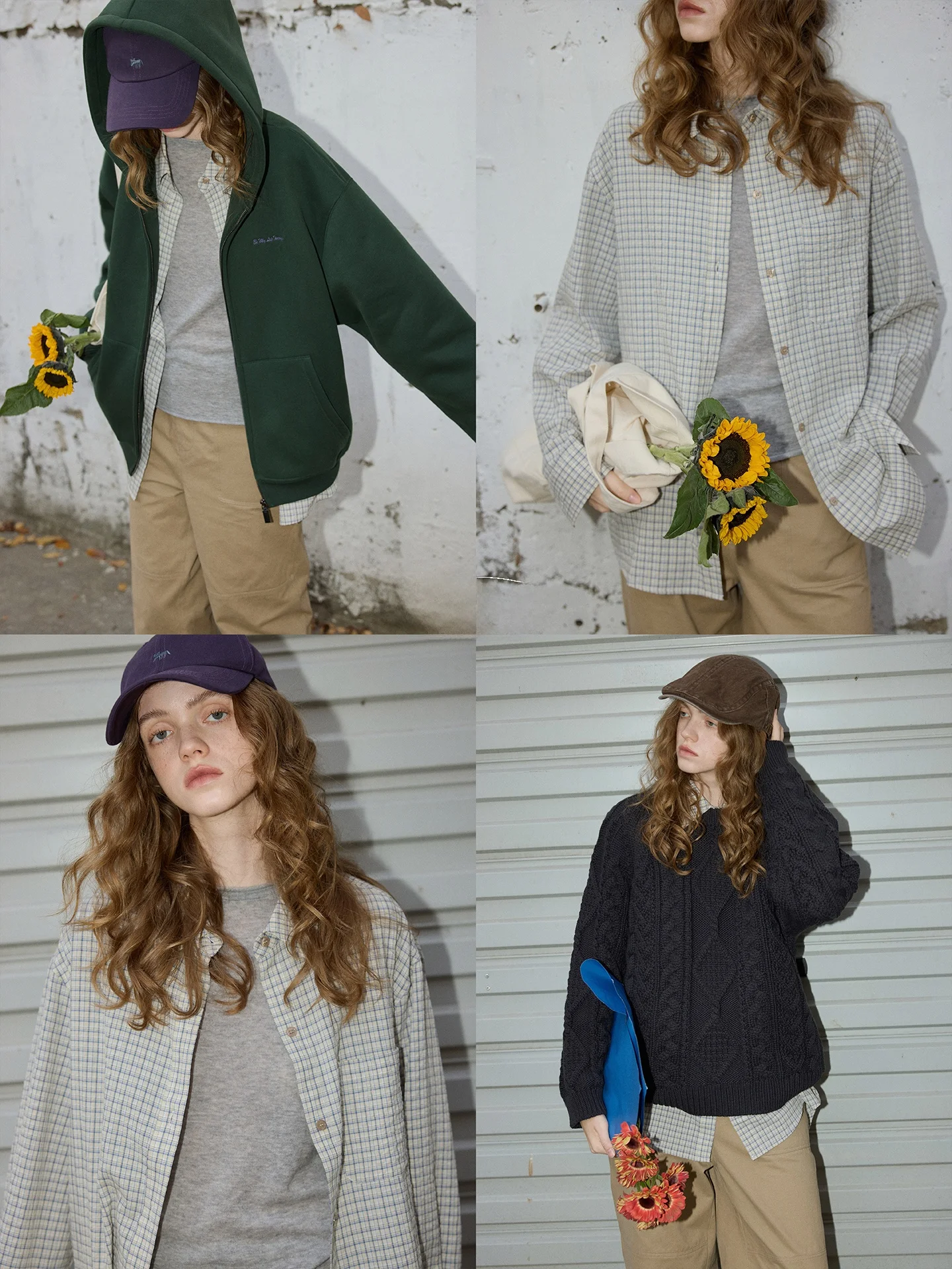 

BMLT Early Spring Light Plaid Cotton Retro Korean Style Loose Casual Long Sleeve Shirt Thin Model Women's Fashion Shirt