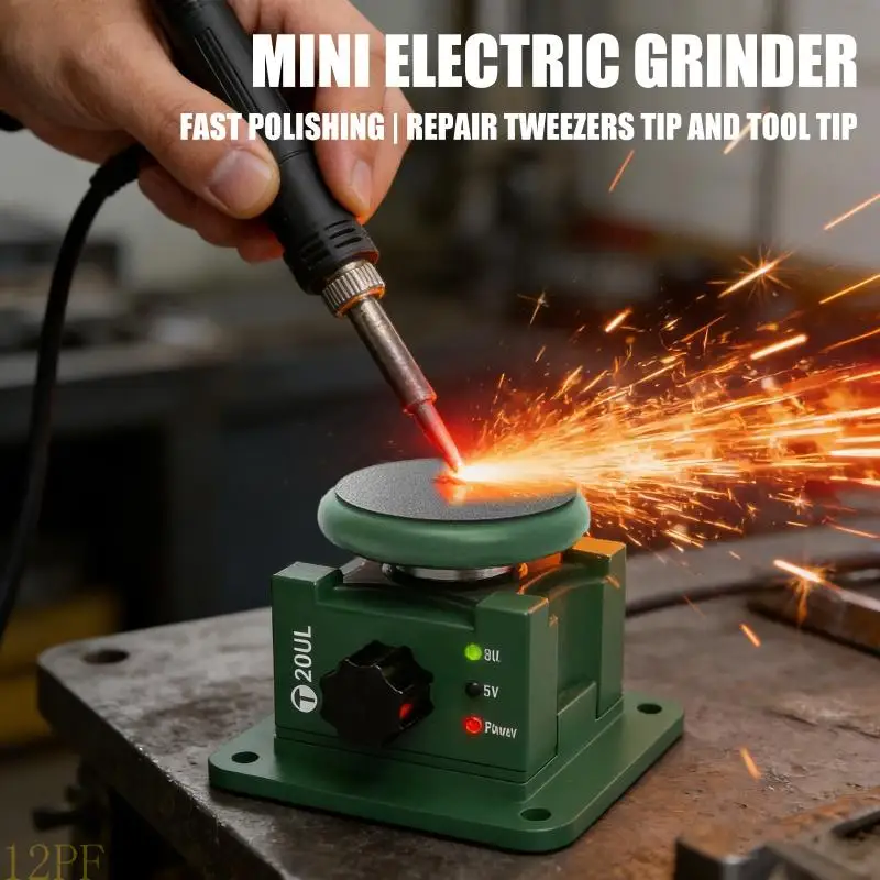 

Набор мини-шлифовальных машин премиум-класса 12PF предлагает несколько шлифовальных машин для точной работы.