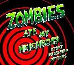좀비는 이웃을 먹었다 지역 무료 16 비트 MD 게임 카드, 세가 메가 드라이브 제네시스용