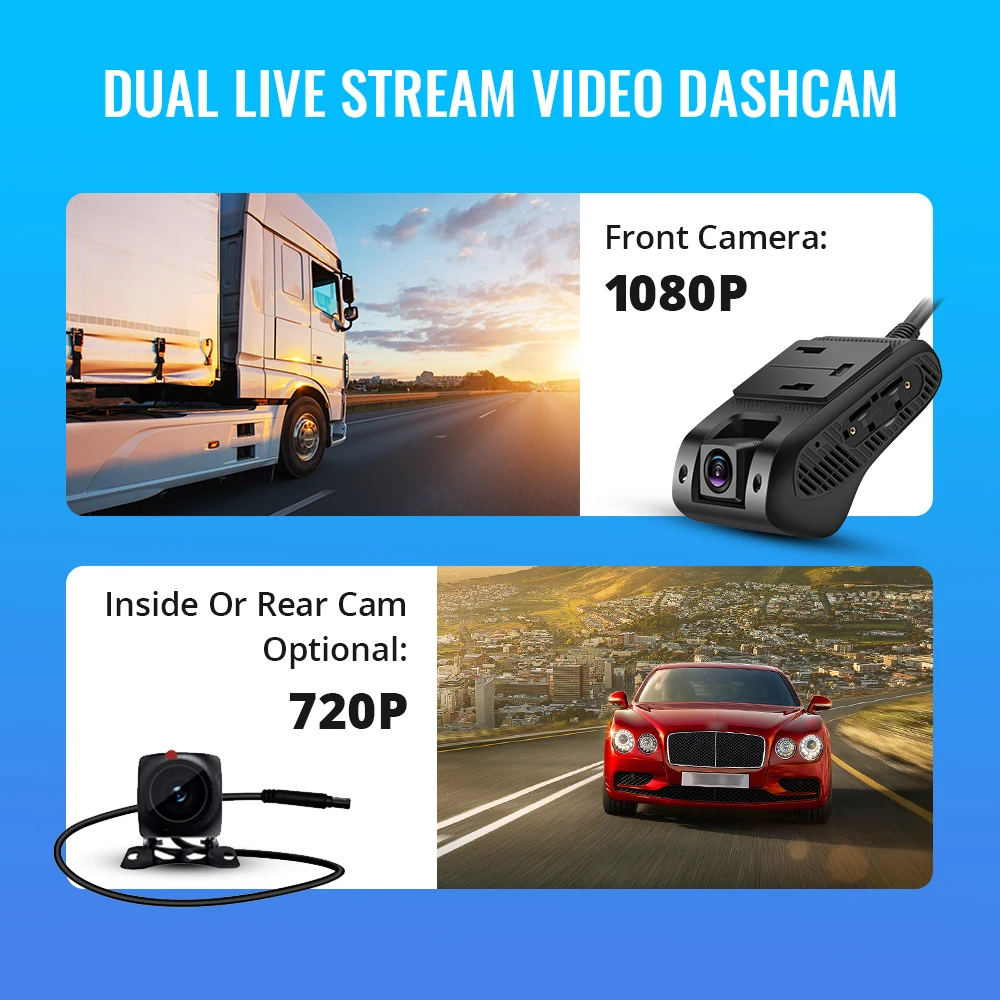 JIMIIOT Dash Camera Back And Front JC400 Driving Recorder Dual Live Video By Phone 4G Wifi Hotspot Vehicle Cam Built GPS Car DVR