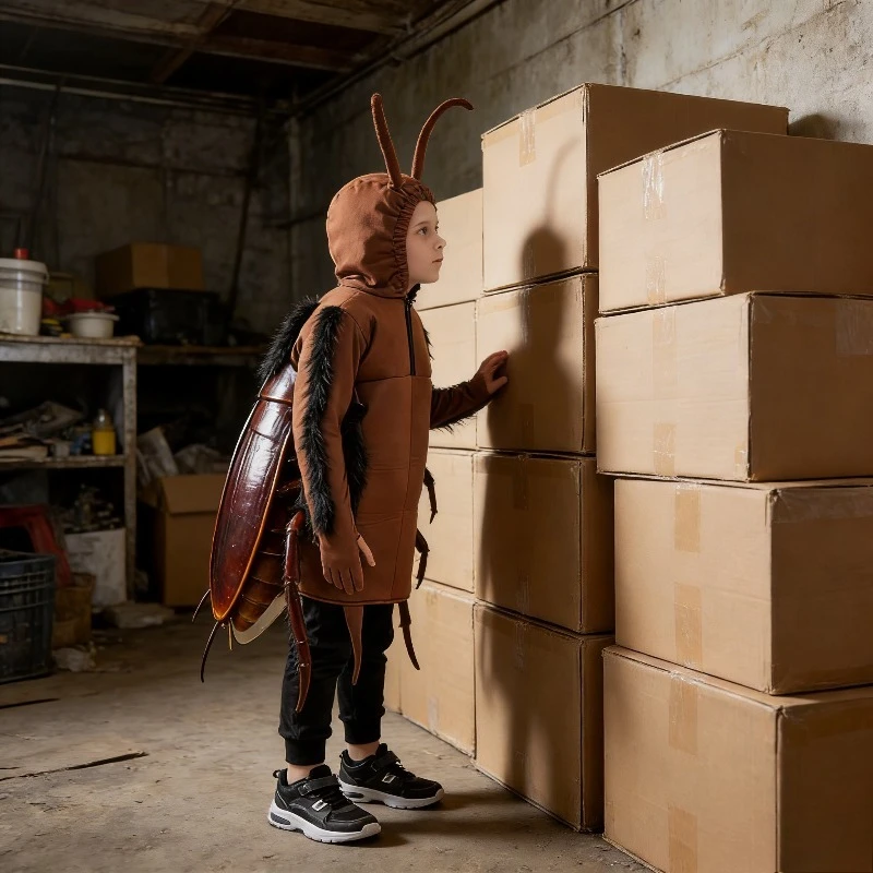 

Детский костюм таракана: забавный комбинезон для школьных представлений и тематических вечеринок