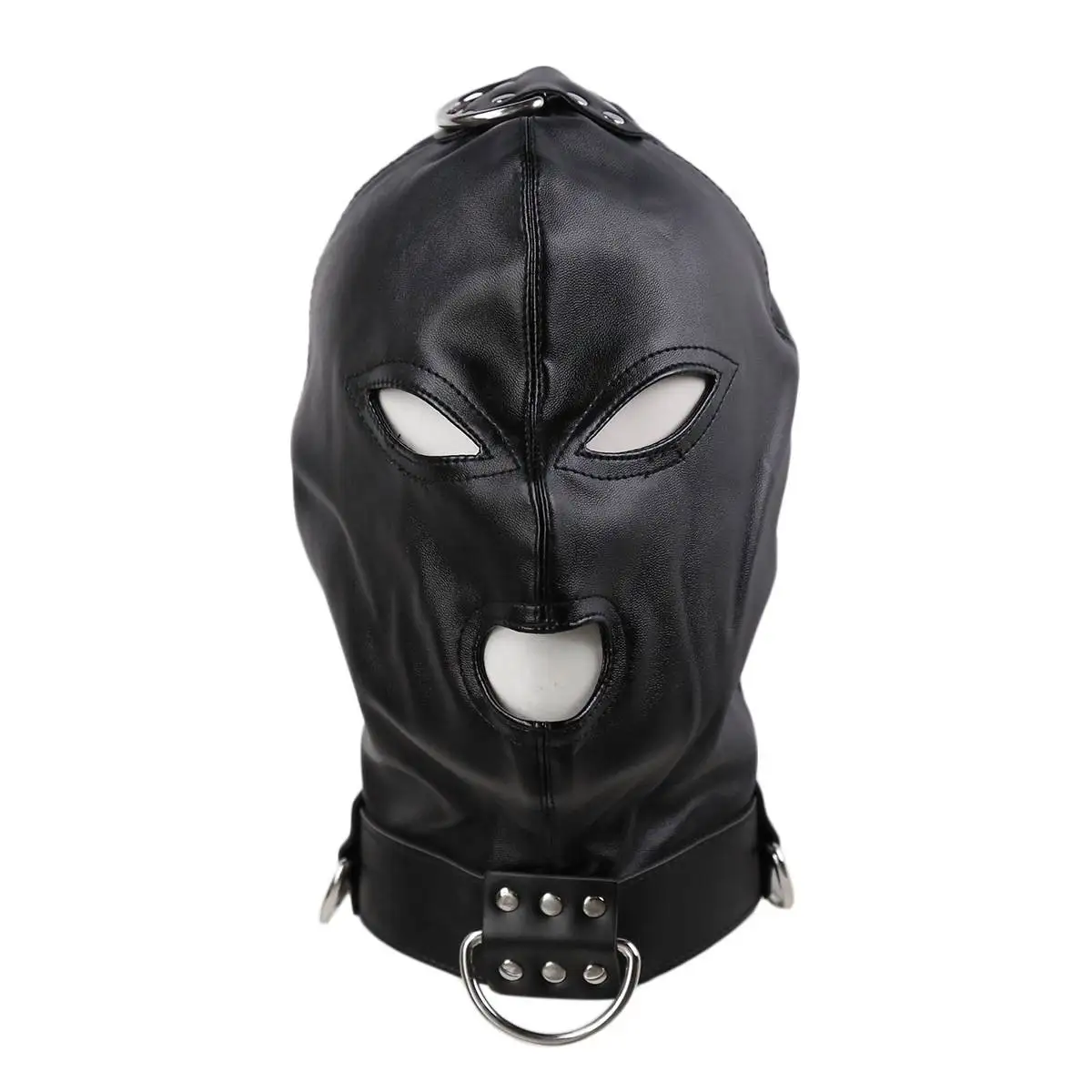 Fun - Black Regal headgear cosplay ball cosplay mask sex toys