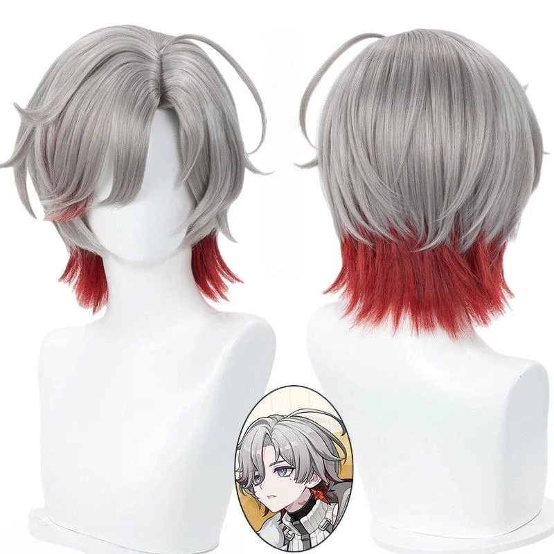 

Парик для косплея Illuga, аниме-парик по игре Genshin Impact, с сеткой-розеткой