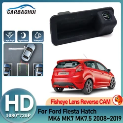 CCD Car Rear View Camera Trunk Handle Camera Waterproof For Ford Fiesta Hatch MK6 MK7 MK7.5 2008~2014 2015 2016 2017 2018 2019