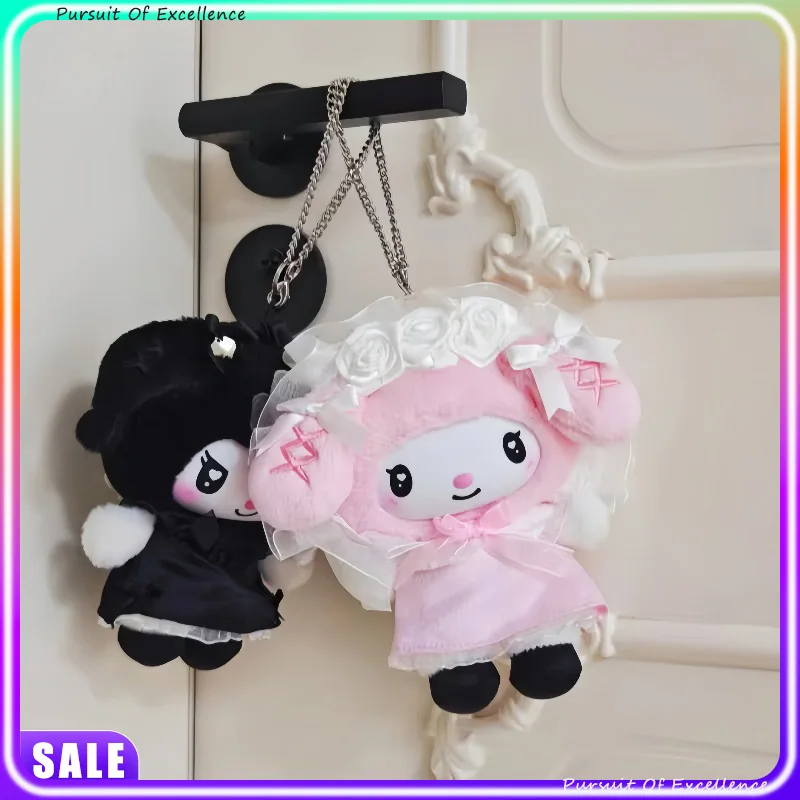 

Персонажи Sanrio Angel Garden Series виниловый кулон слепая коробка аксессуары для рюкзака Kawaii Kuromi Melody игрушки детские подарки на день рождения