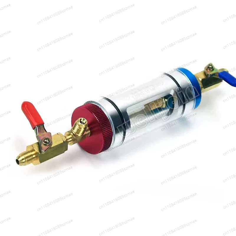 

Auto Air Conditioner Refrigerant Filler Vacuum Type Water Tank Replacement Auto Repair Tool Assembly Parts