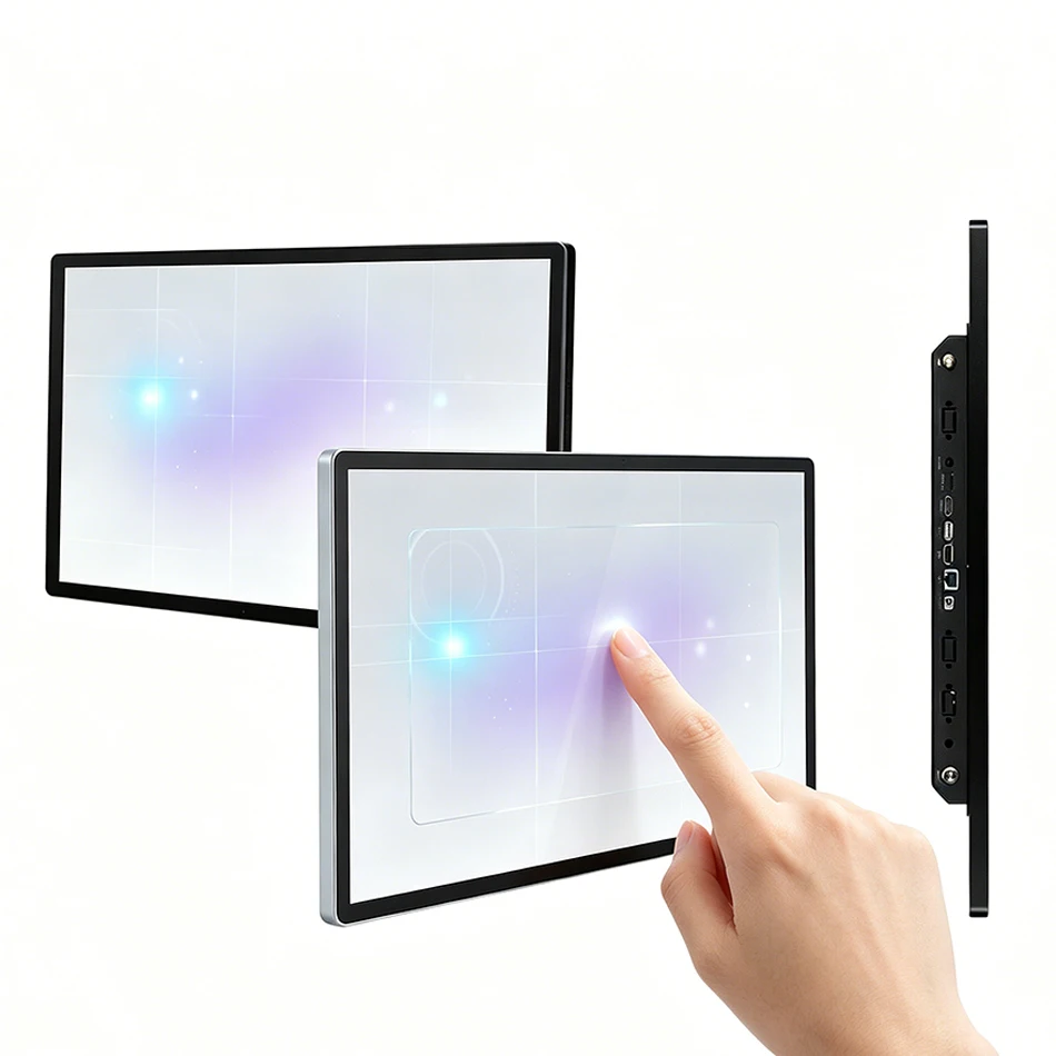21 32 43 Inch Wall Mount Android All in One Pc Digital Signage Capacitive Touch Screen Monitor