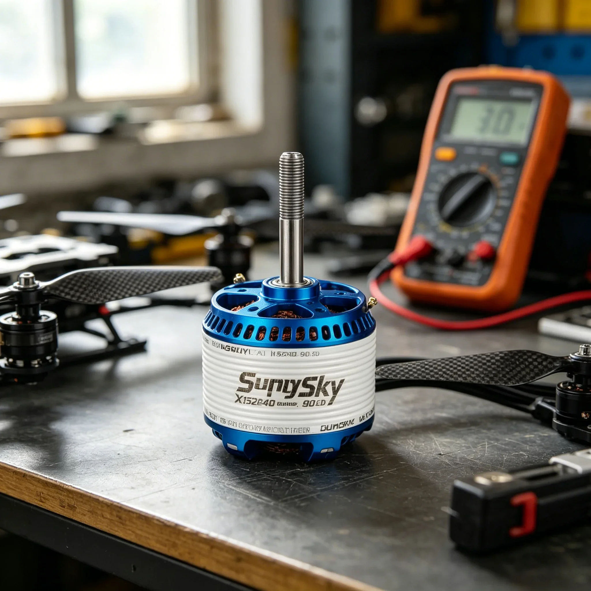 SunnySky X5220-90E3D V3 Brushless Motor for 120E-170E 3D F3A Fixed-Wing RC Airplane, High Torque Outrunner Engine