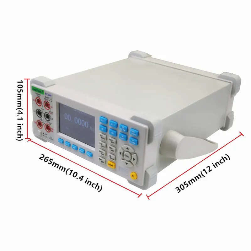 ET3240 41⁄2 multimètre numérique de table DCV précision de base 0.05% 22000 comptes double multimètre numérique True-RMS de table