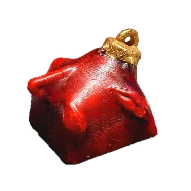 Berserk Artisan Keycaps  Resin Golden Age Arc The Egg of the King Red for Mechanical Keyboard AULA F75 Ajazz Ak820 Pro Mad 60he