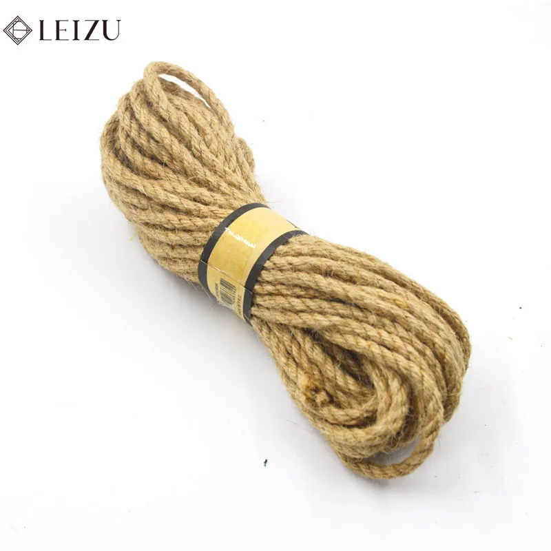 10 Yards/Lot 6mm Colored Jute Twine Rope for Crafts Gift Wrapping Packing Gardening and Wedding Decor 10 Yards/lot