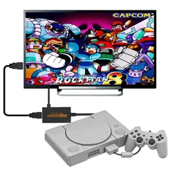 PS2 Converter Retro Game Console PS1 Audio Video Converter HDTV Adapter