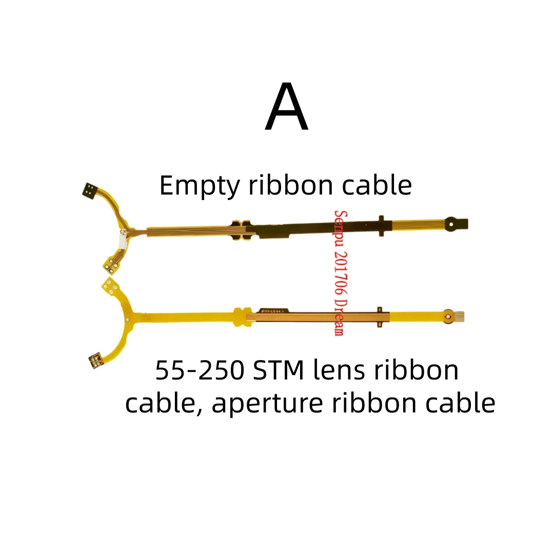 or Canon EF‑S 55‑250mm STM Lens Aperture Vulnerable Flex Ribbon Cable Blank Flex & With Optocoupler Lens Repair Spare Replacemen
