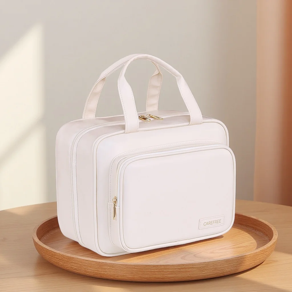 Neue mehrschichtige hängende Kosmetiktasche mit großer Kapazität, wasserdicht, transparent, Make-up-Organizer für Reisen, tragbare Kulturtasche