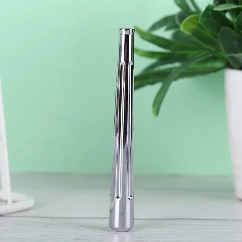 Yaqi 2026 Mens Globe Trotter Chrome Color Brass Safety Razor Handle For Portable Replace Razor Handle New Fashion Simple Handle