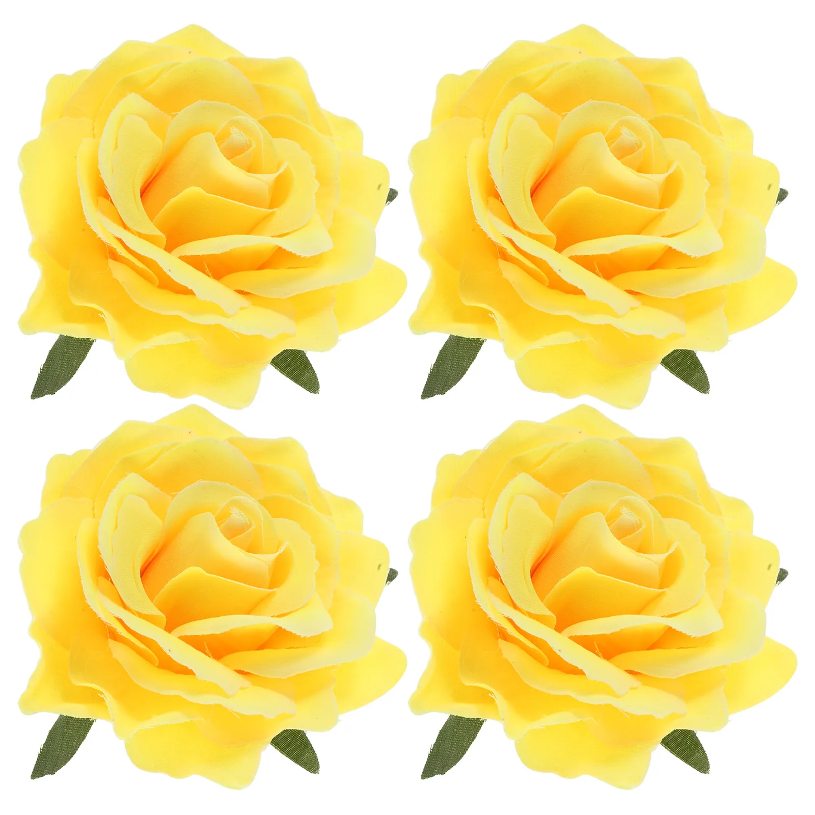 

4pcs Rose Hair Clip Elegant Flower Hairpin for Women Wedding Bridal Accessories Cloth Durable Comfortable Design