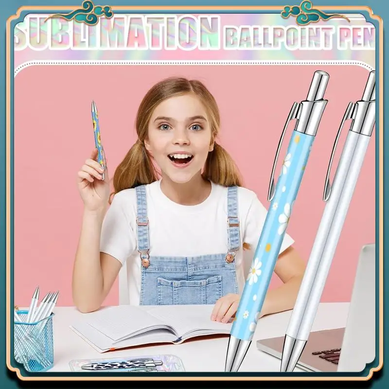 (新品)-30 ピース昇華ペンセット、再密封可能なバッグとホログラフィックサンキューカード付きオフィス学校文具用品