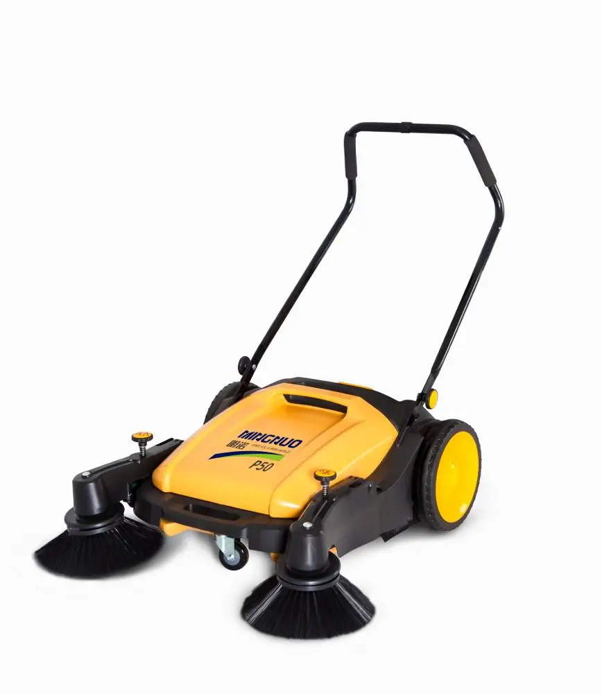 

MN-P50 Hand Push Type Sweeping Machine Handheld Floor Sweeper Manual Road Sweeper