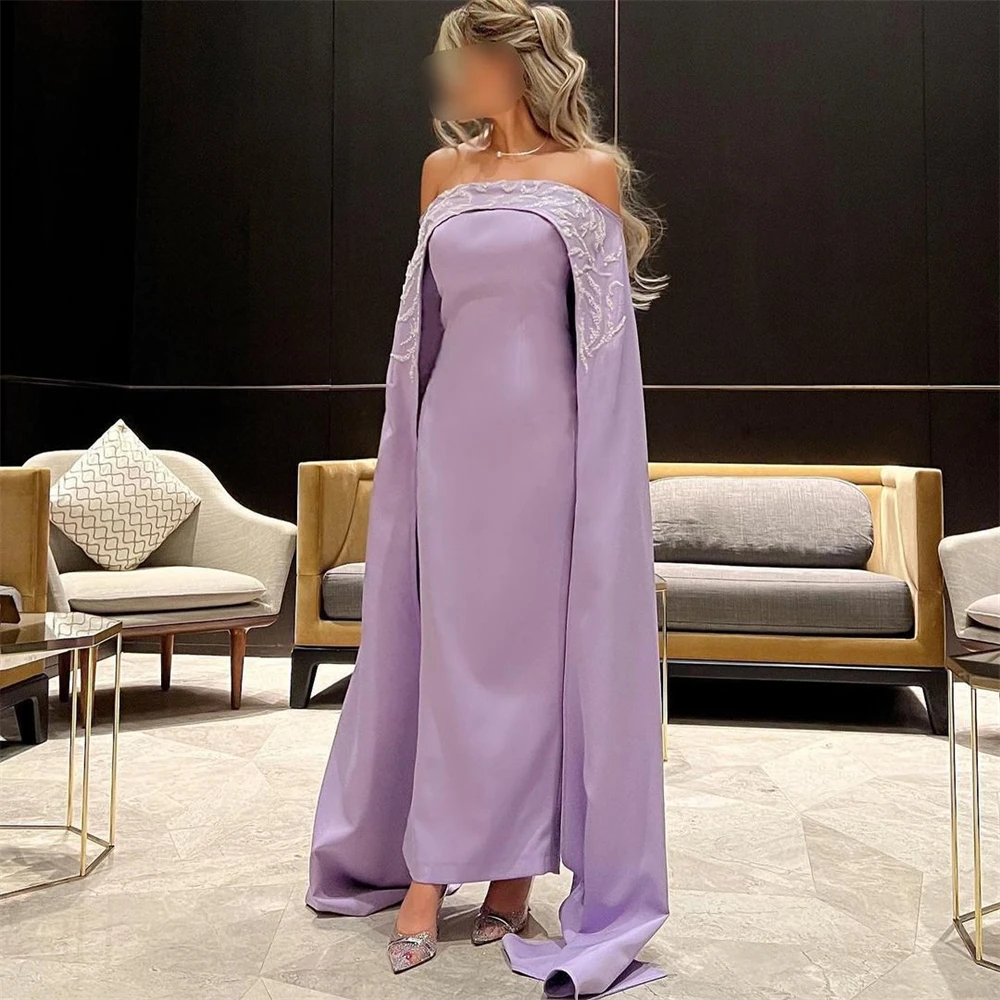 Prom Dresses   sparkleOff-the-shoulder Sheath Celebrity   Flowers Satin Occasion Evening Gown  فساتين سهرة فخمه 2023