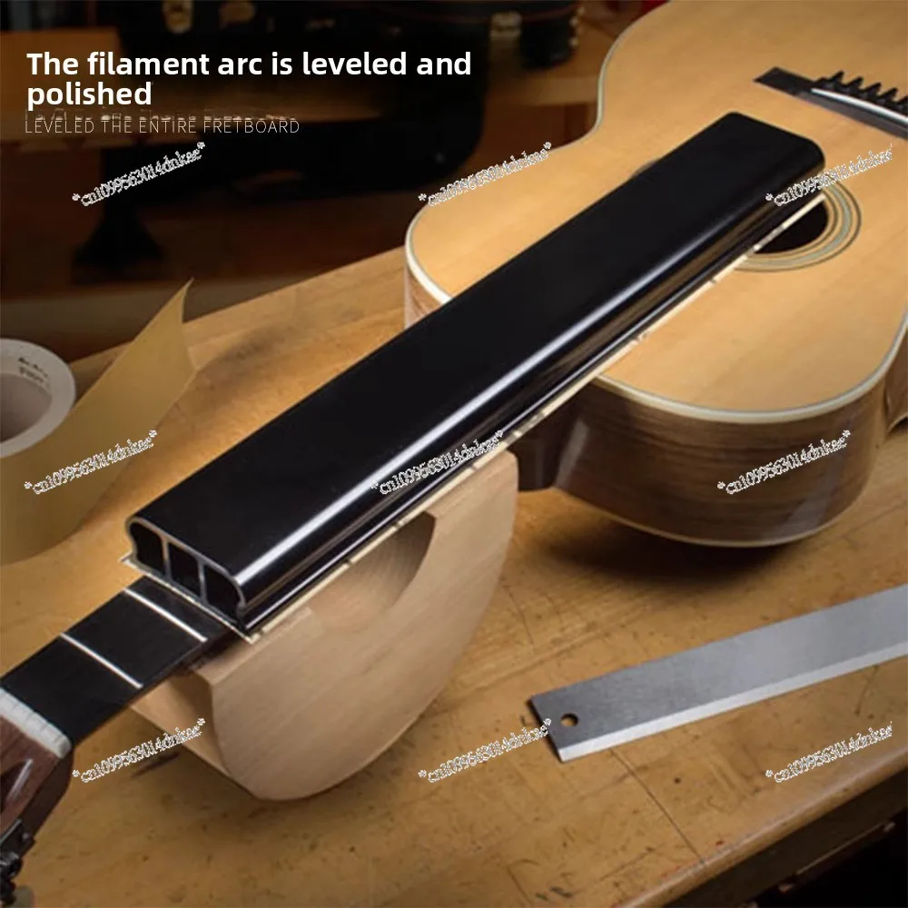 18-Inch Guitar Fretboard Product Silk Radian Grinding Beam Aluminum Thickened Leveling Grinding Beam CNC High-precision Curved