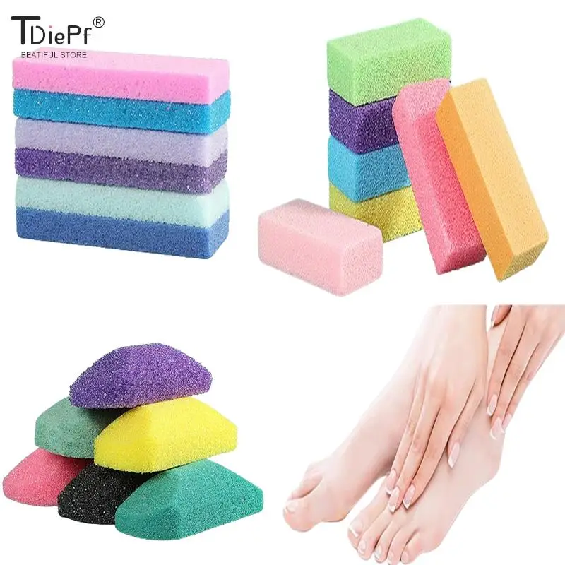 1 Stuks Herbruikbare Voet Puimsteen Sponsstenen Voetverzorging Callus Exfoliëren Harde Huid Verwijderaar Pedicure Scrubber Scrub Manicure Voetverzorging