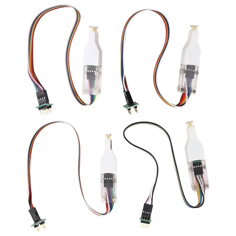 

Кабель для прошивки/записи микросхем A46M-4Pcs для Sop8, Soic8, Wson: пружинный зонд-игла для Flash/EEPROM чипов