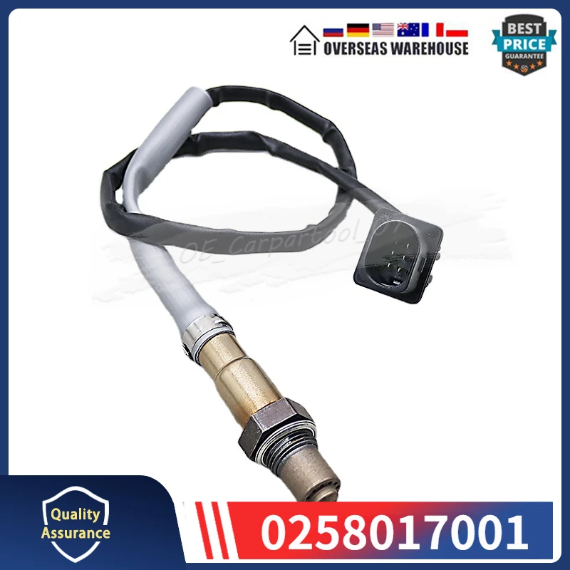 0258017001 Upstream Oxygen Sensor Fits For 2012-2017 Hyundai Veloster Accent Kia Soul Rio 1.6L O2 Lambda SENSOR 1Pcs 392102B210