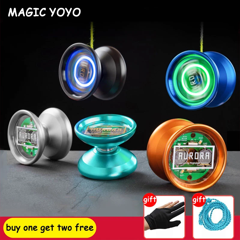 MAGIC YOYO Genuine Yo-Yo Children\'s Toys Boys Competition Special Luminous Professional Senior Children\'s Toys Birthday Gift