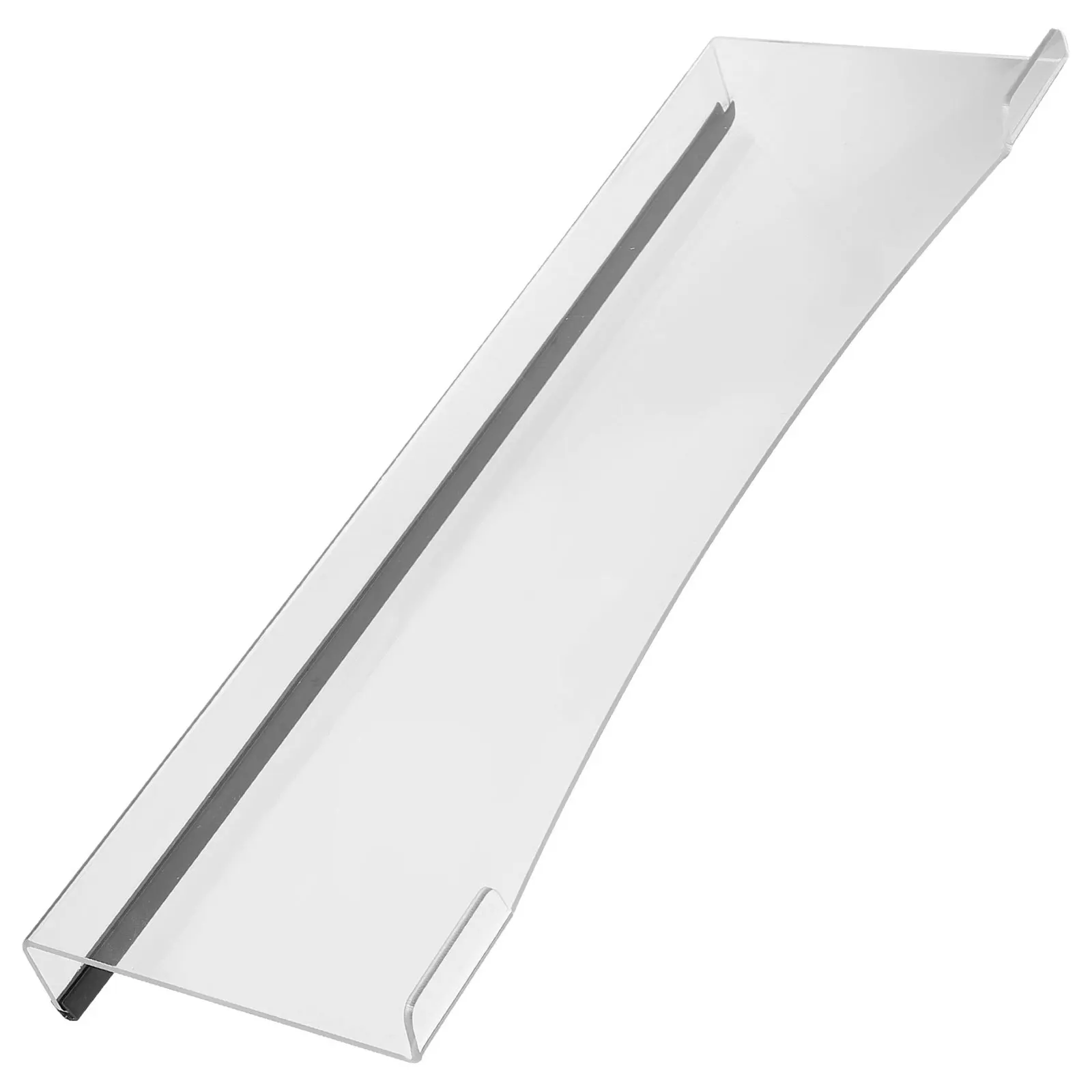 Keyboard Stand Acrylic Riser Ergonomic Height Curved Edge Anti-Slip Strip for Desk Computer Accessories Desktop