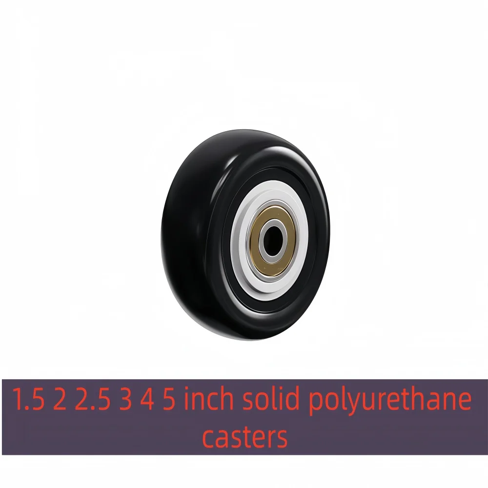 Universal Wheel Accessories Wheel 1.5 2 2.5 3 4 5inch  Silent Wear resistant Bearing Wheel
